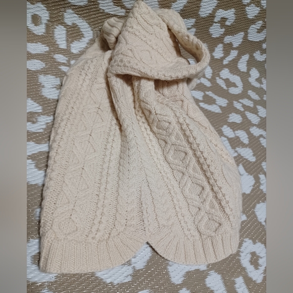 Ralph Ralph Lauren Hand Knit Cozy Cable Knit Turtleneck Sweater - Cream - Picture 3 of 14